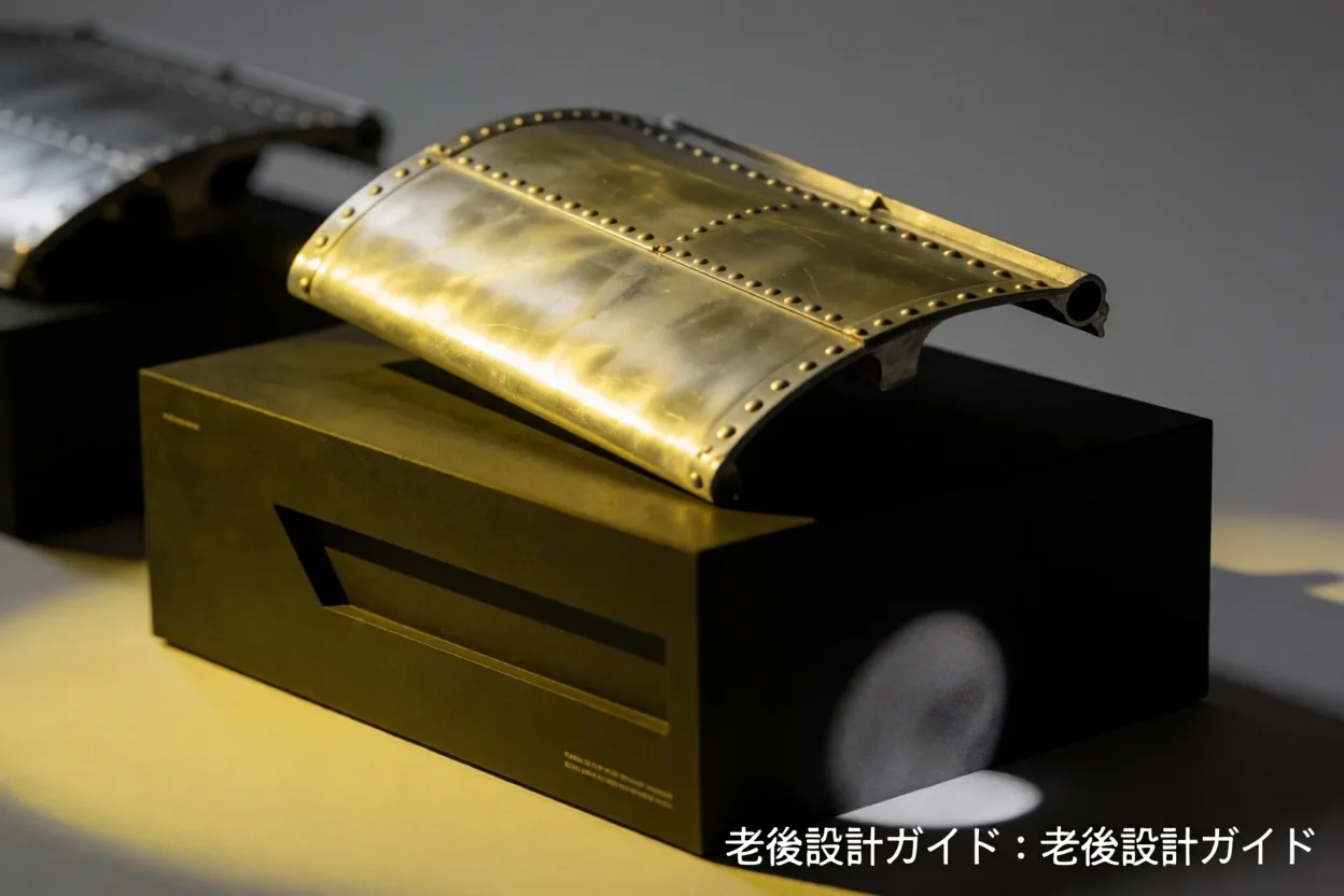 安定した設計を象徴する航空力学モデル